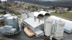 Pelletswerk von Prinz-Eugen-Energiepark