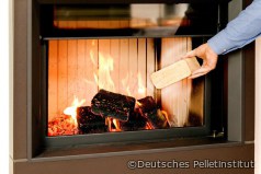 Mit Holzbriketts effizient heizen