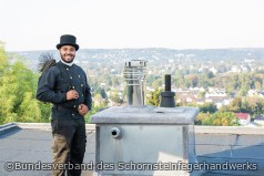 Kaminquerschnitt stimmt – Fachmann zufrieden