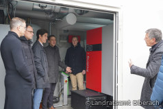 Conracting mit Holzpellets in Riedlingen