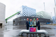 Einweihung Biomasse-Heizkraftwerk