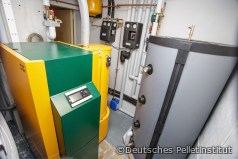 Bioenergie im Keller: Pelletsheizung