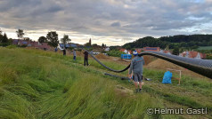 Pellets-Nahwärme selbst verlegt