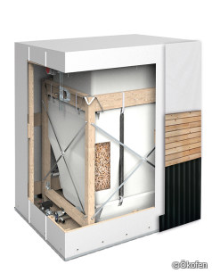 Pelletssilo Flexilo Outdoor