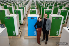200.000ste Pelletsheizung gespendet