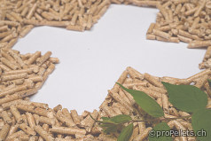 Schweizer Pelletsproduktion