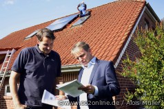 Solarthermiebesitzer Manfred Kuhlemann 