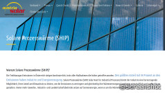 Solare Prozesswärme im Internet