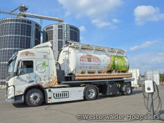Neuer E-Silo-Lkw von Westerwälder