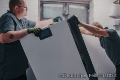 BEG bezuschusst Einbau von Pelletsheizungen