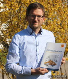 Thomas Moser mit Pellet-Leidfaden